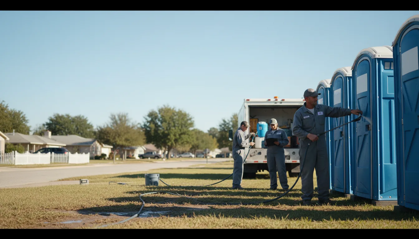 Long-Term Portable Toilet Rental in West Columbia, SC near me